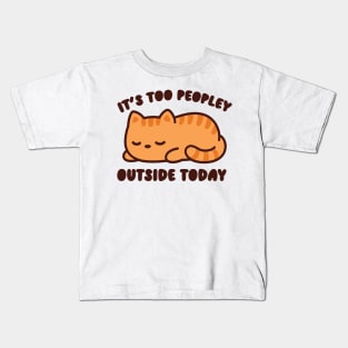 TOO PEOPLEY CAT Kids T-Shirt